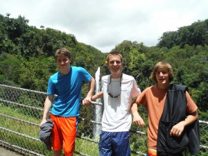 The 3 "roomies" at Akaka Falls